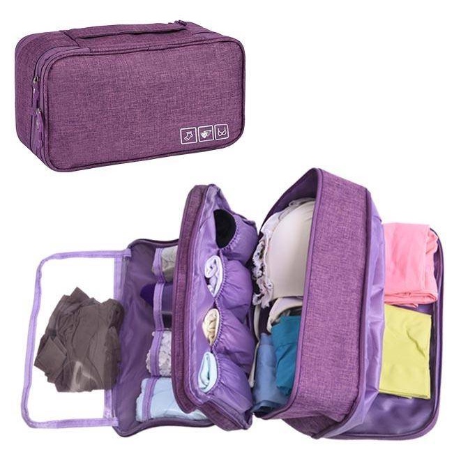Bra Storage Travel Bag Underwear Drawer Organizers Travel Dividers