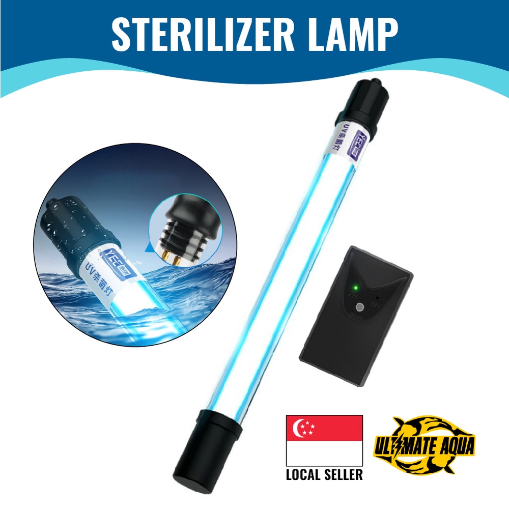 YEE Submersible UV Light For Aquarium, Double Aquarium UV Lights For