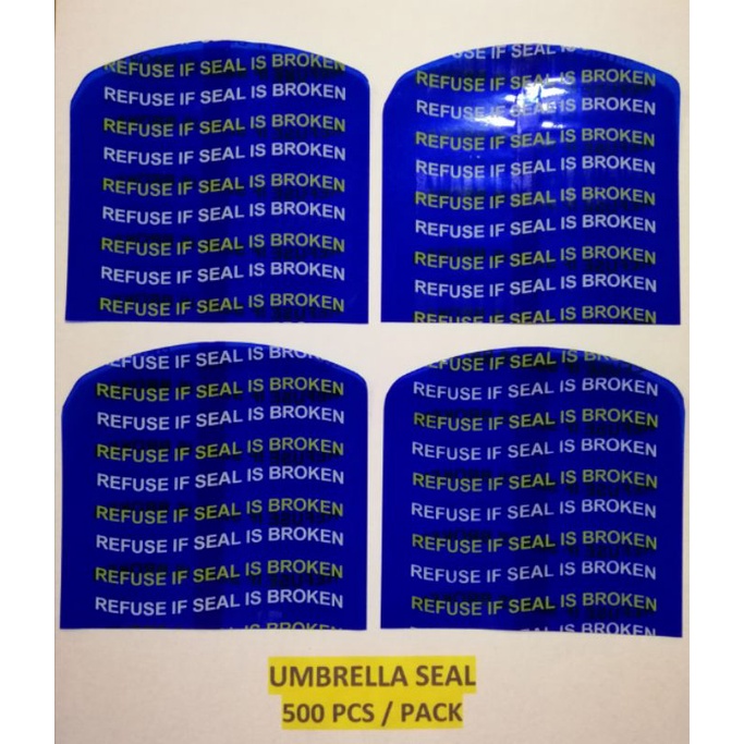 Umbrella Seal (Round 5 gallon) Shopee Singapore