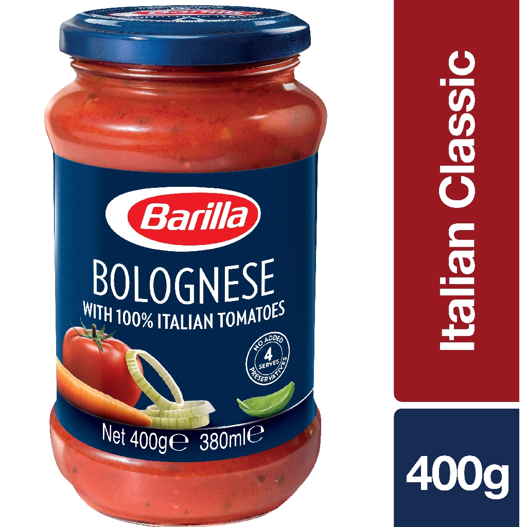 Barilla Bolognese Sauce Pasta Sauce, 400g Dawood [Italy] (Halal