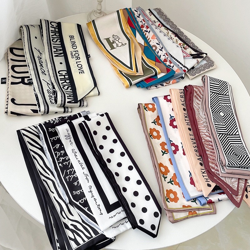 Silk Scarf [SG LOCAL STOCK] Shopee Singapore