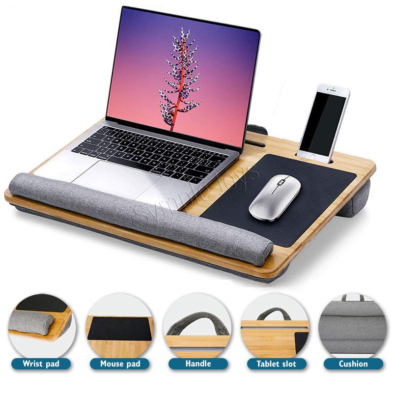 Cushion Laptop Table Lap Desk Shopee Singapore