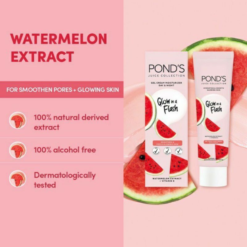 Pond's Juice Collection Gel Cream Moisturizer Face Moisturizer Shopee Singapore