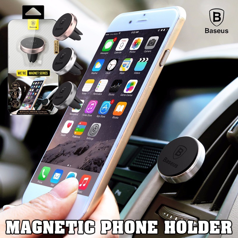BASEUS Car Phone Accessories Mount Holder Aircon Vent Samsung