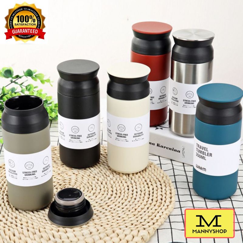 [SG] Stainless Steel Vacuum Insulated 350ml / 500ml Thermal Travel