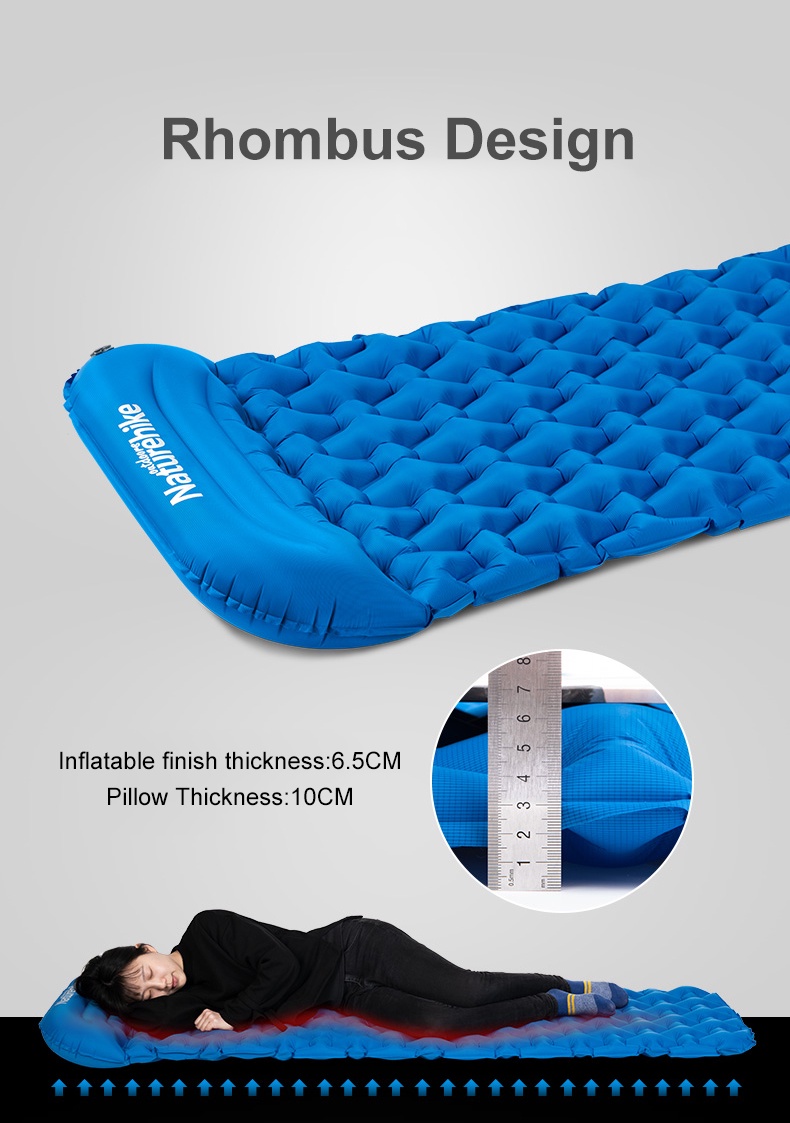 NatureHike Nylon TPU Sleeping Mattress Lightweight Moisture Proof Air