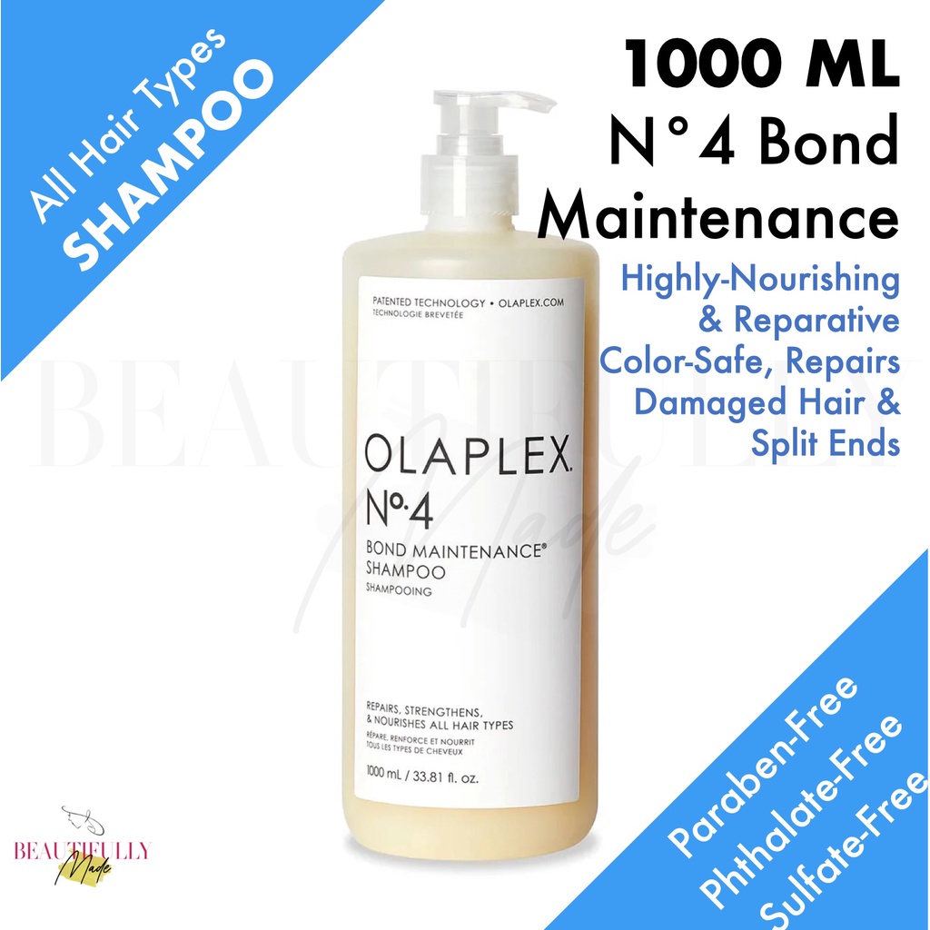 OLAPLEX No.4 Bond Maintenance Shampoo 1000ml Award Winning