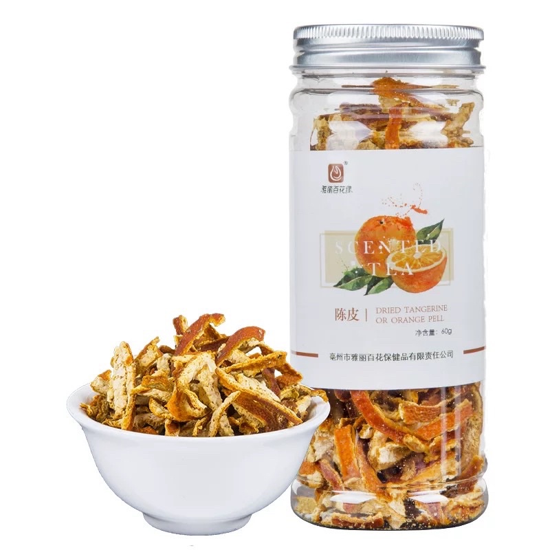 【SG Ready Stock】Tangerine Peel TCM Chinese Herbs 陈皮60g Shopee Singapore