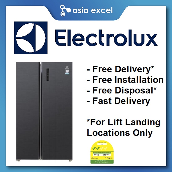 ELECTROLUX ESE6101ABSG 571L NUTRIFRESH INVERTER ULTIMATETASTE 700 SIDE