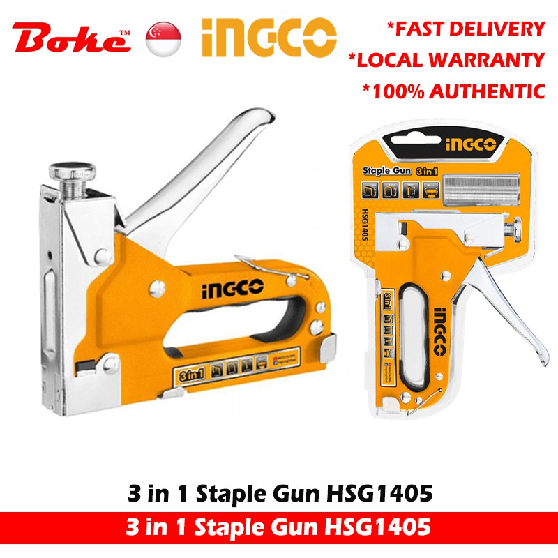 INGCO Staple Gun HSG1404 HSG1405 Shopee Singapore