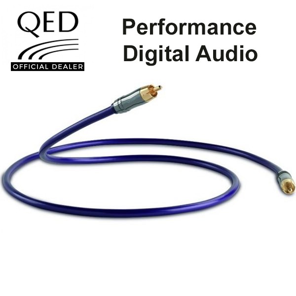 QED Performance Digital Audio RCA to RCA Coaxial Cable Shopee Singapore