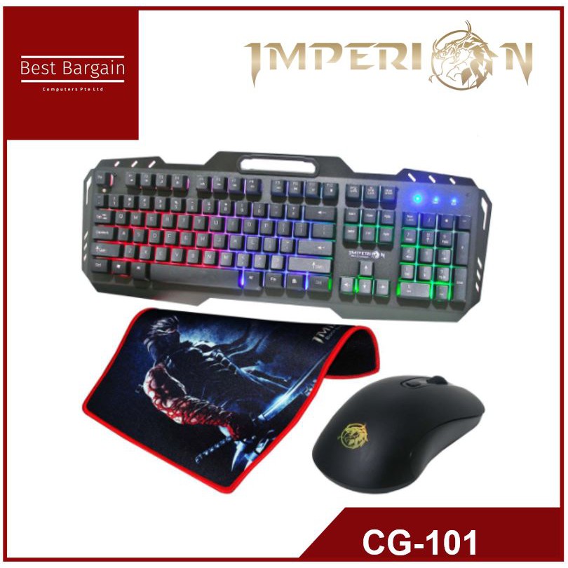 Best Bargain Imperion X2 Mark II Gaming Rainbow Keyboard and Mouse