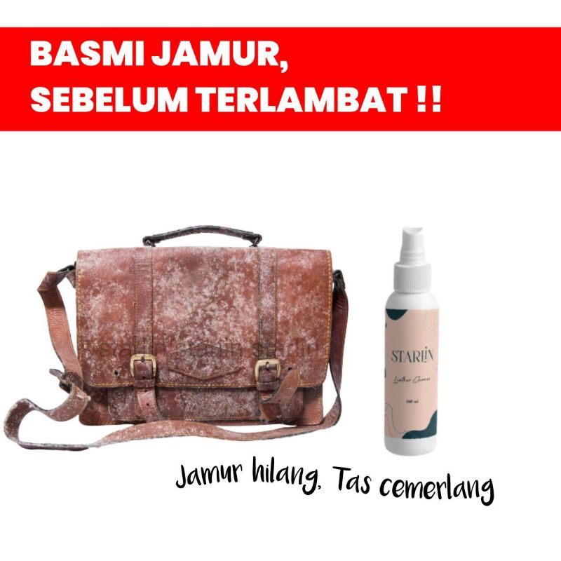 Starlin Leather Cleaner antiFungal Leather Bag Cleaner Shopee Singapore