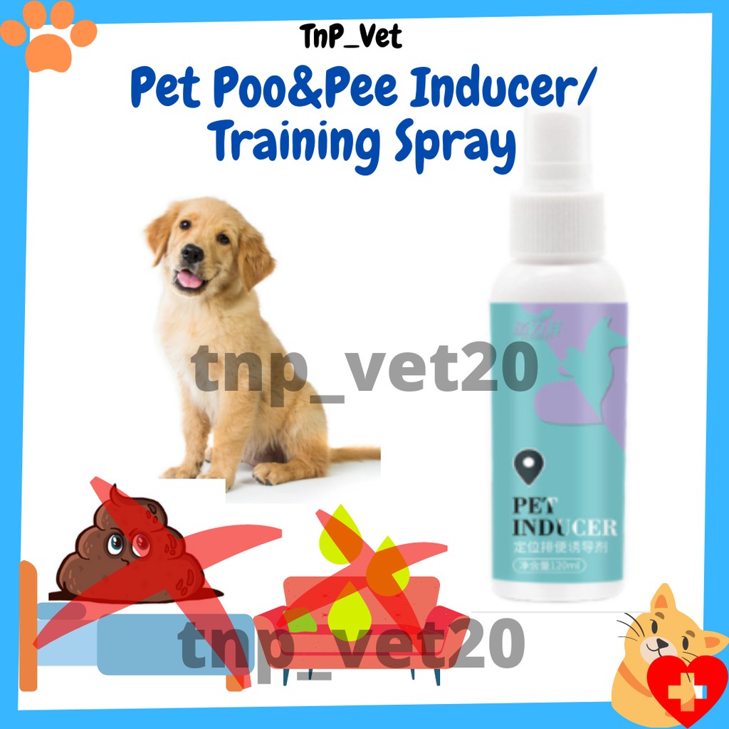 Dog Cat Pet Inducer Poo Pee Toilet Training Spray Practice Cat Dog