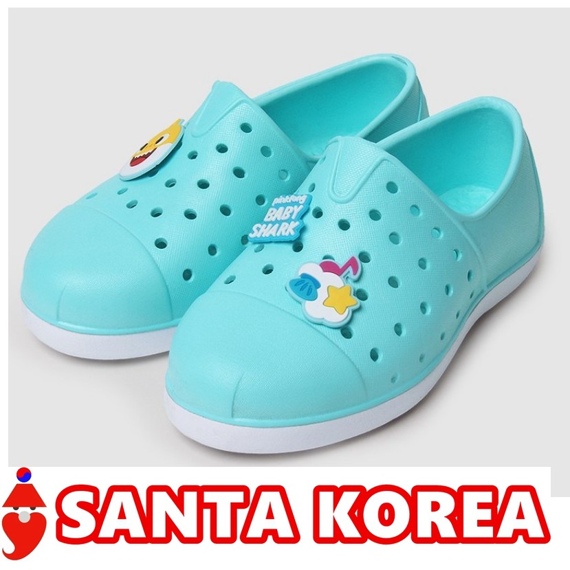 ☆Pinkfong☆BABYSHARK EVA Water shoes BLUE COLOR BABY SHARK Shoes