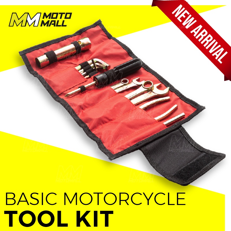 Basic Motorcycle Tool Kit / compact tool set / motomall Shopee Singapore