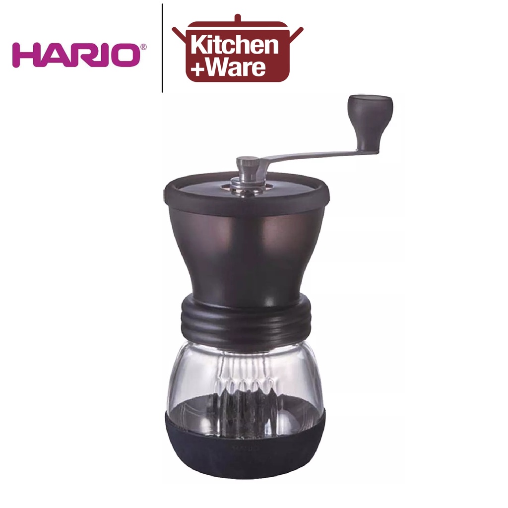 HARIO Ceramic Coffee Mill Skerton Plus Burr Mill Hand Crank Bean