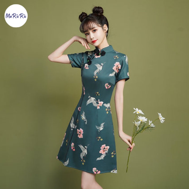 [SG InStock] 2024 Newest A Line Modern Style CheongSam. Qipao★CNY