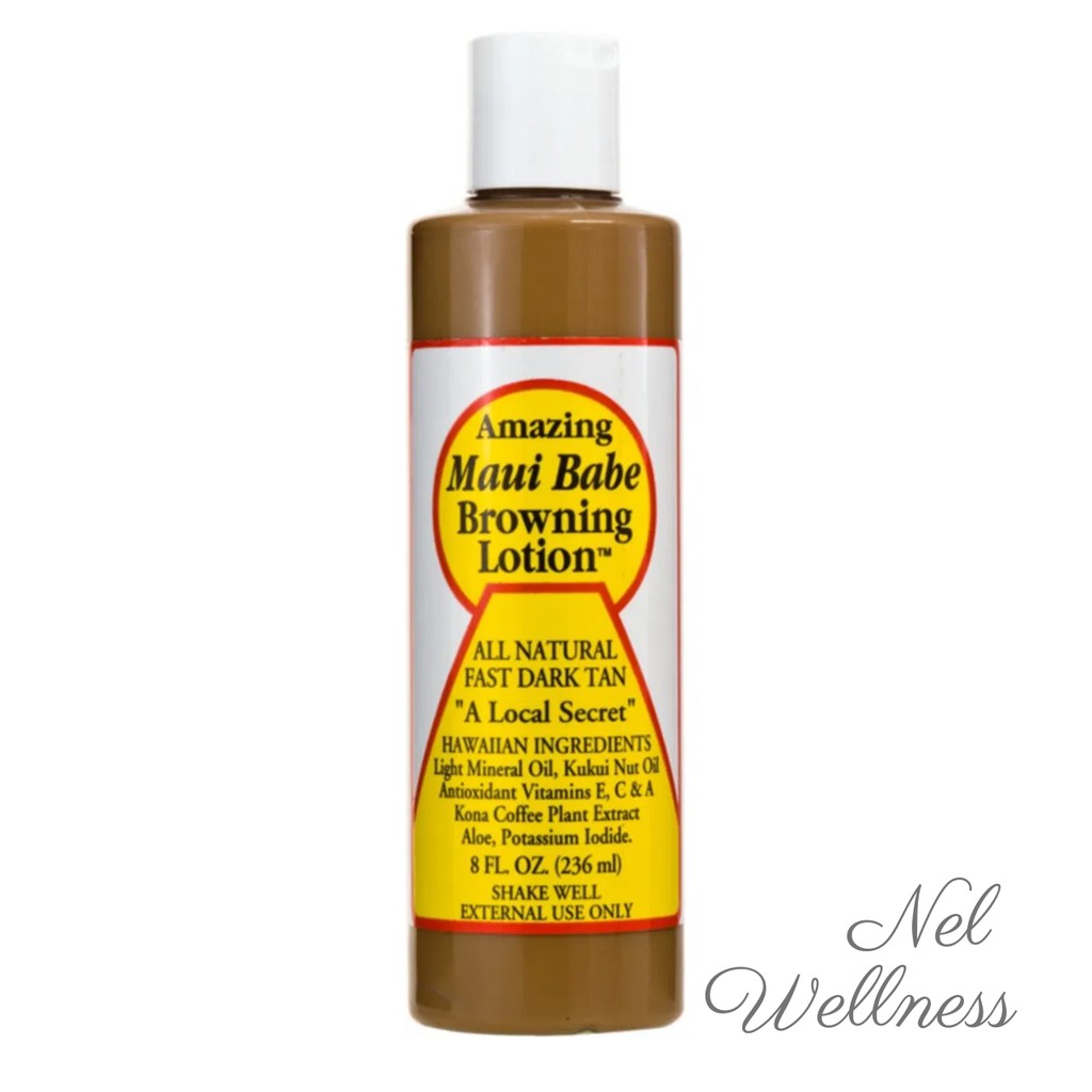 [All Natural Fast Dark Tan] EXPIRY 2026 Maui Babe Amazing Browning