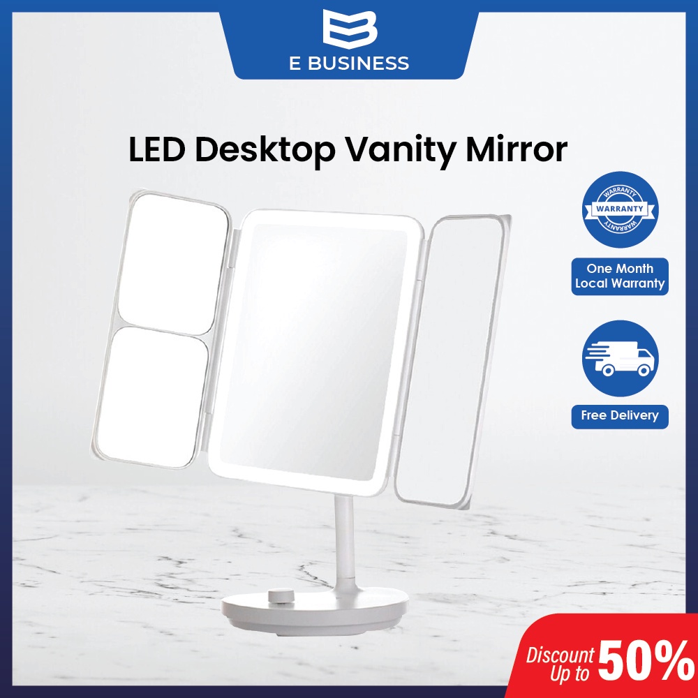 🇸🇬 Ebusiness 🔥525🔥 Jordan And Judy Led Desktop Vanity Mirror Shopee