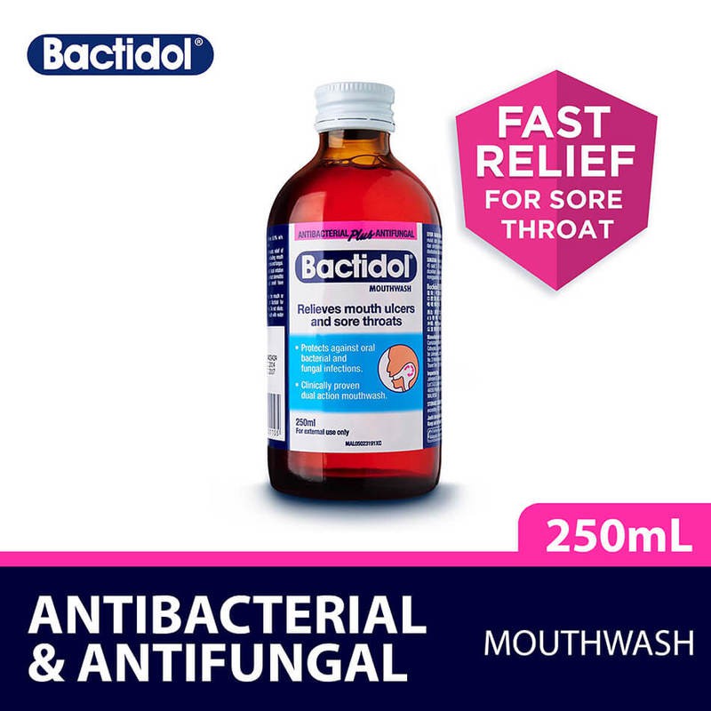 Bactidol Mouthwash, 250ml Shopee Singapore