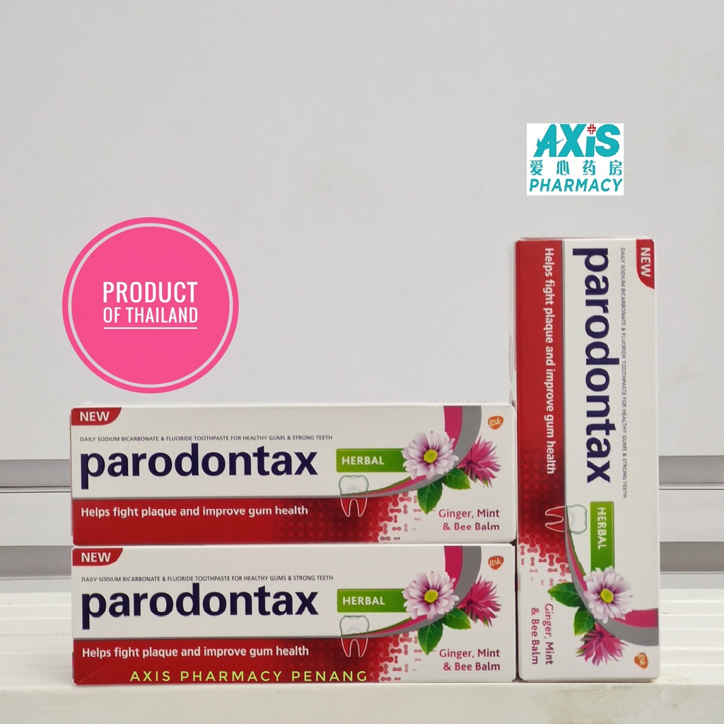 PARODONTAX HERBAL TOOTHPASTE BY 90G Exp07/2025 Shopee Singapore