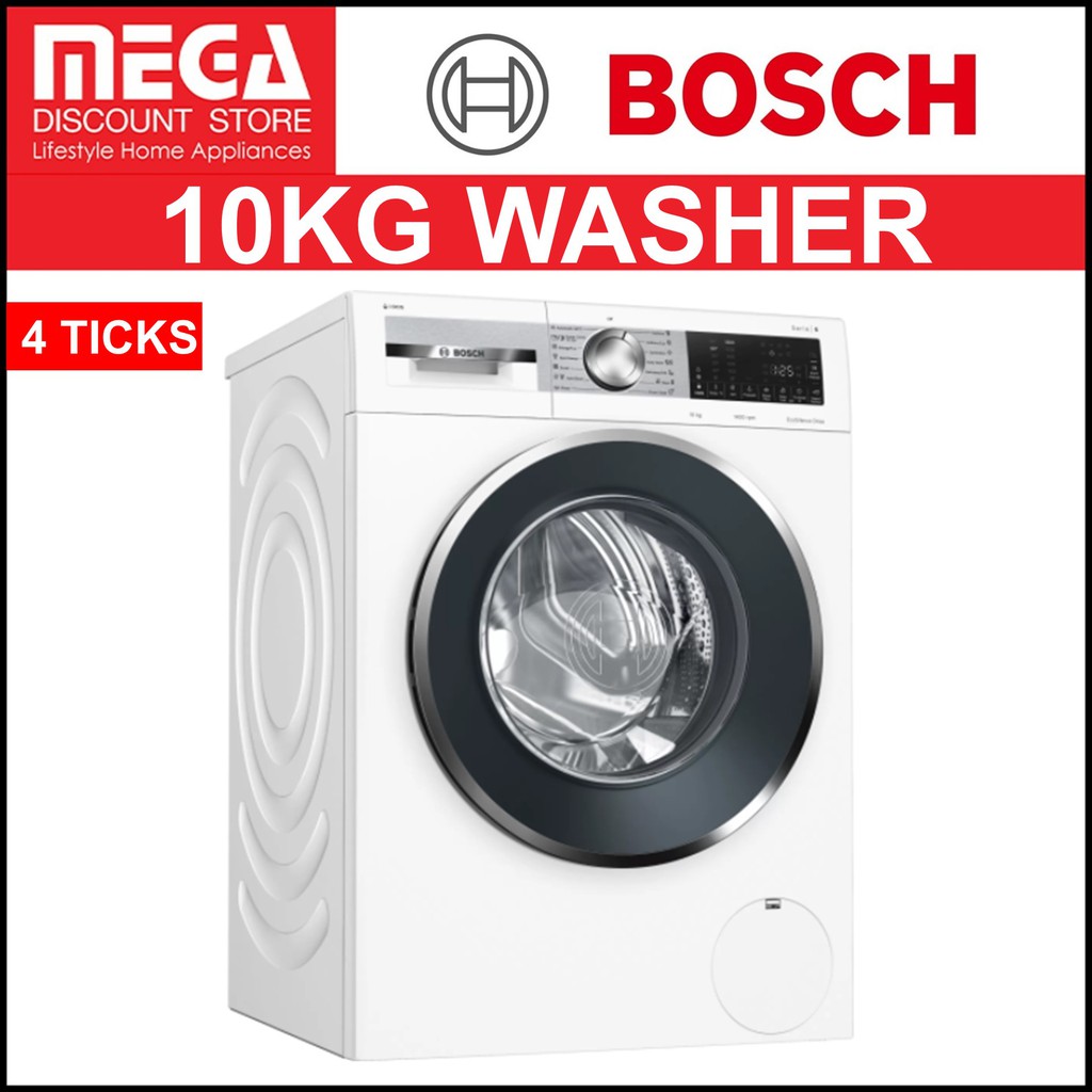 BOSCH WGG254A0SG 10KG FRONT LOAD WASHER (4 TICKS) Shopee Singapore