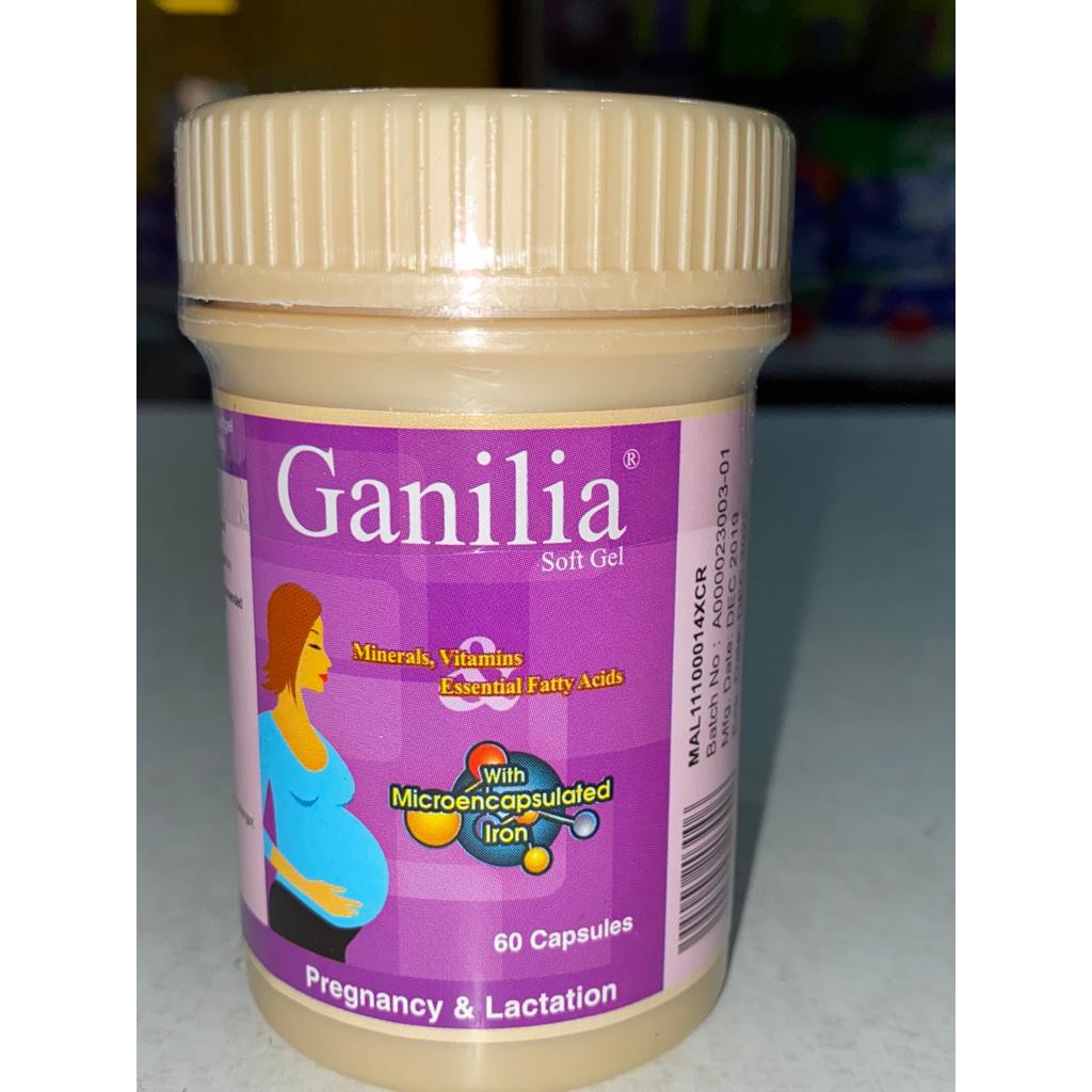 Ganilia Soft Capsules 60s Multivitamin and DHA for pregnant