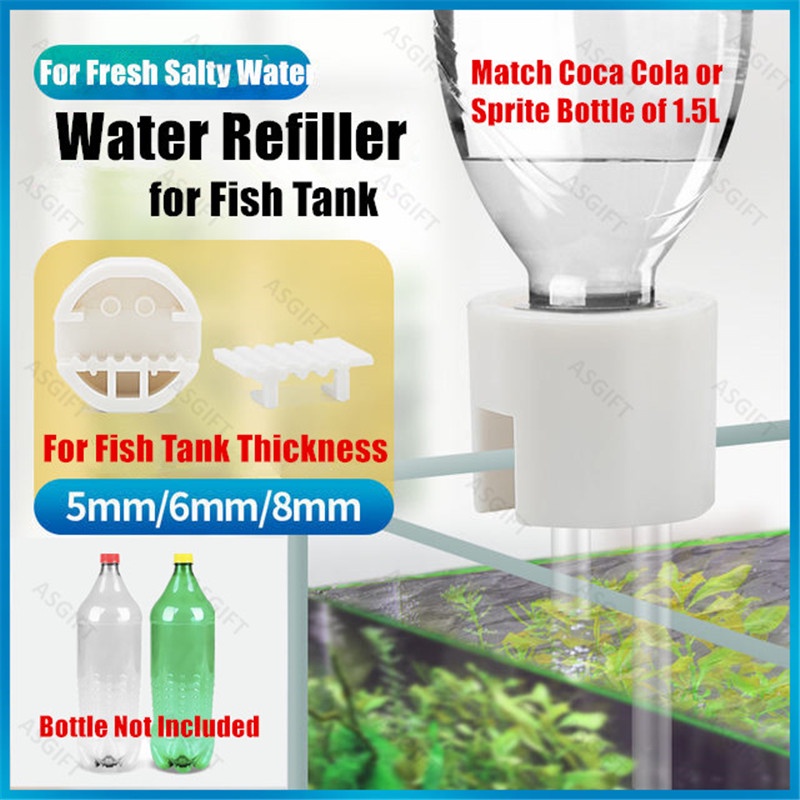 Hang on Aquarium Water Refiller Auto Top Off System For Marine Fish Tank Adjustable Water Level