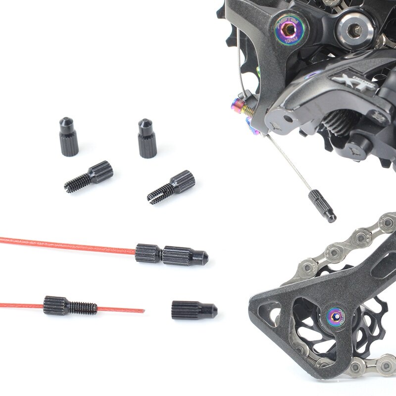 10Pcs Bike Brake Derailleur Shift Cable End Caps Bicycle Brake Cable