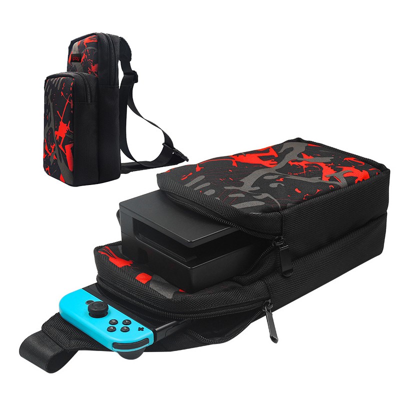 Carrying Case Bag for Nintendo Switch& Switch Lite, Cool graffiti Sling