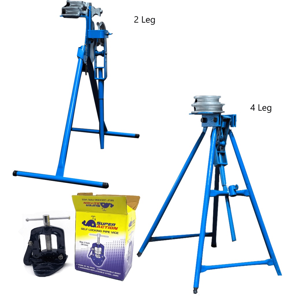 [SG STOCK] CONDUIT BENDER GI Pipe 2 or 4 Leg Stand With/ Without 2