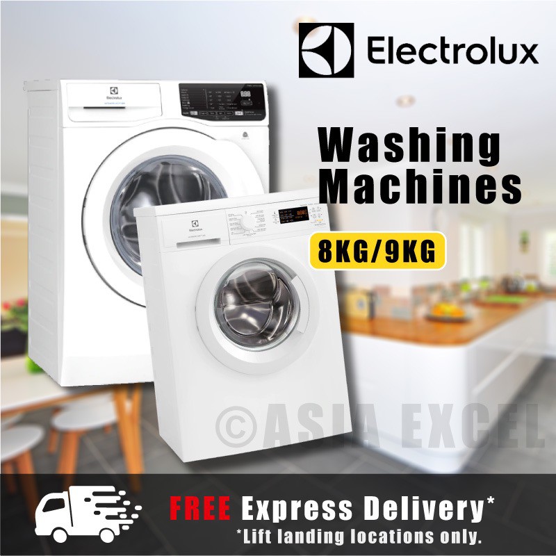 ELECTROLUX 8/9KG FRONT LOAD WASHING MACHINE [EWF8025DGWA/EWF8024D3WB