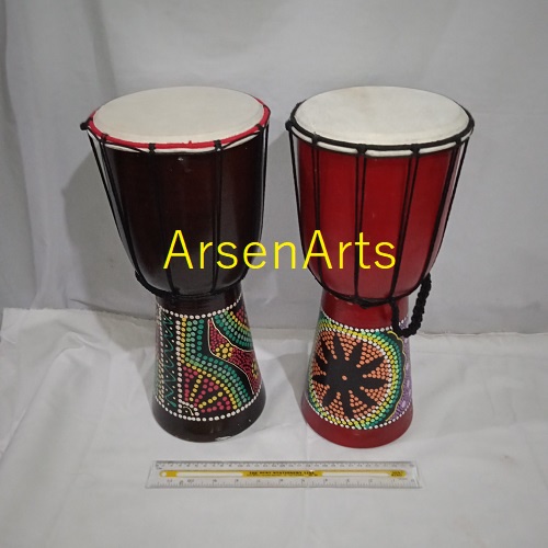 Djembe Drum Jimbe Drum Large Size 40cm High Traditional Musical Instrument Shopee Singapore