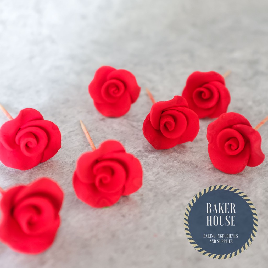 Gumpaste Rose Flower Shopee Singapore