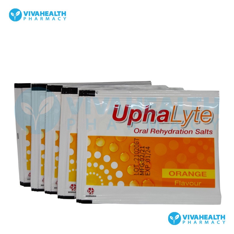 Uphalyte Oral Rehydration Salts Orange Flavour 10s Shopee Singapore