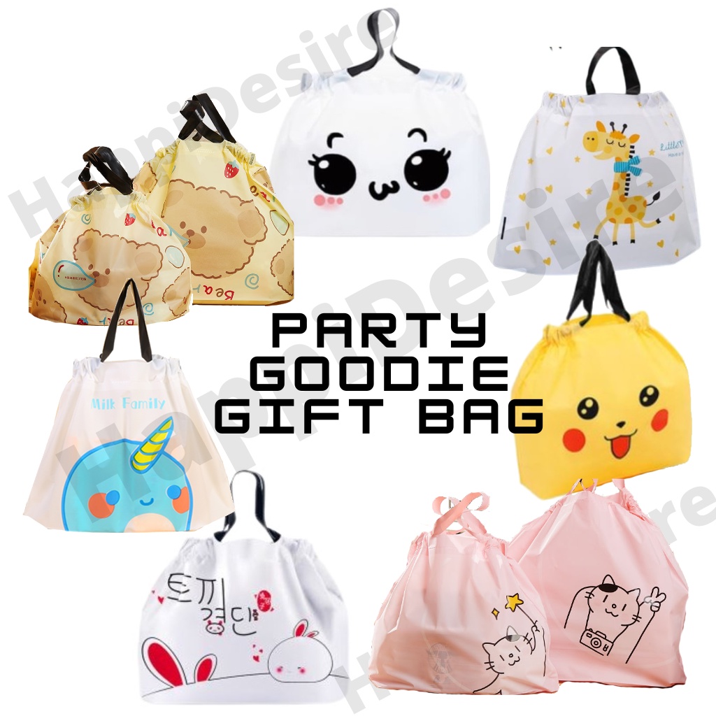 🔥SG Seller🔥 Children Party Goodie Bag Packing Children's Day Drawstring