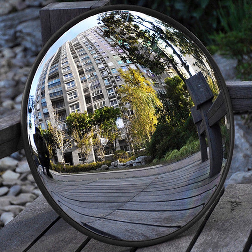 180 Degrees Traffic Wide Angle Mirror Safety Outdoor Indoor Mirror
