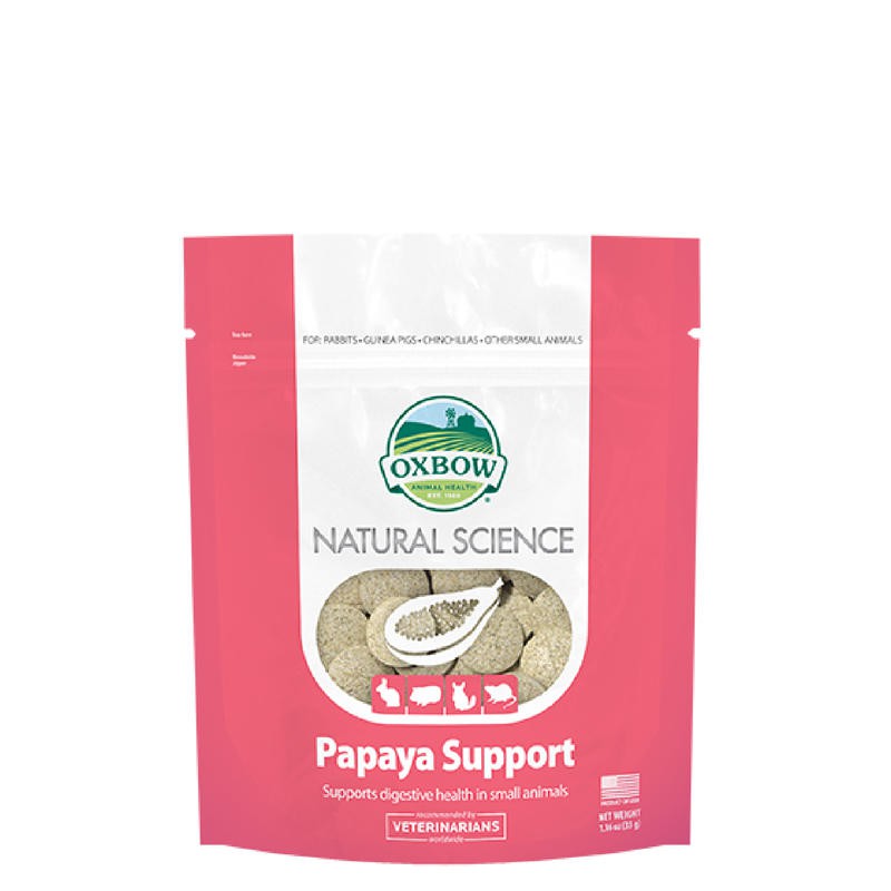 American OXBOW Natural Pineapple Papaya Enzyme Pills (Ultra