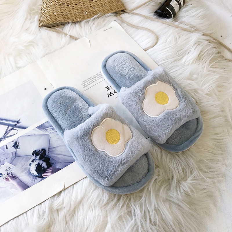 SDS Comfortable Home Slipper Indoor Women Slipper Cute Fluffy Slippers