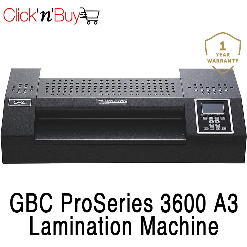 GBC ProSeries 3600 A3 Laminator. ID to A3 Lamination. 6 Minutes Warmup