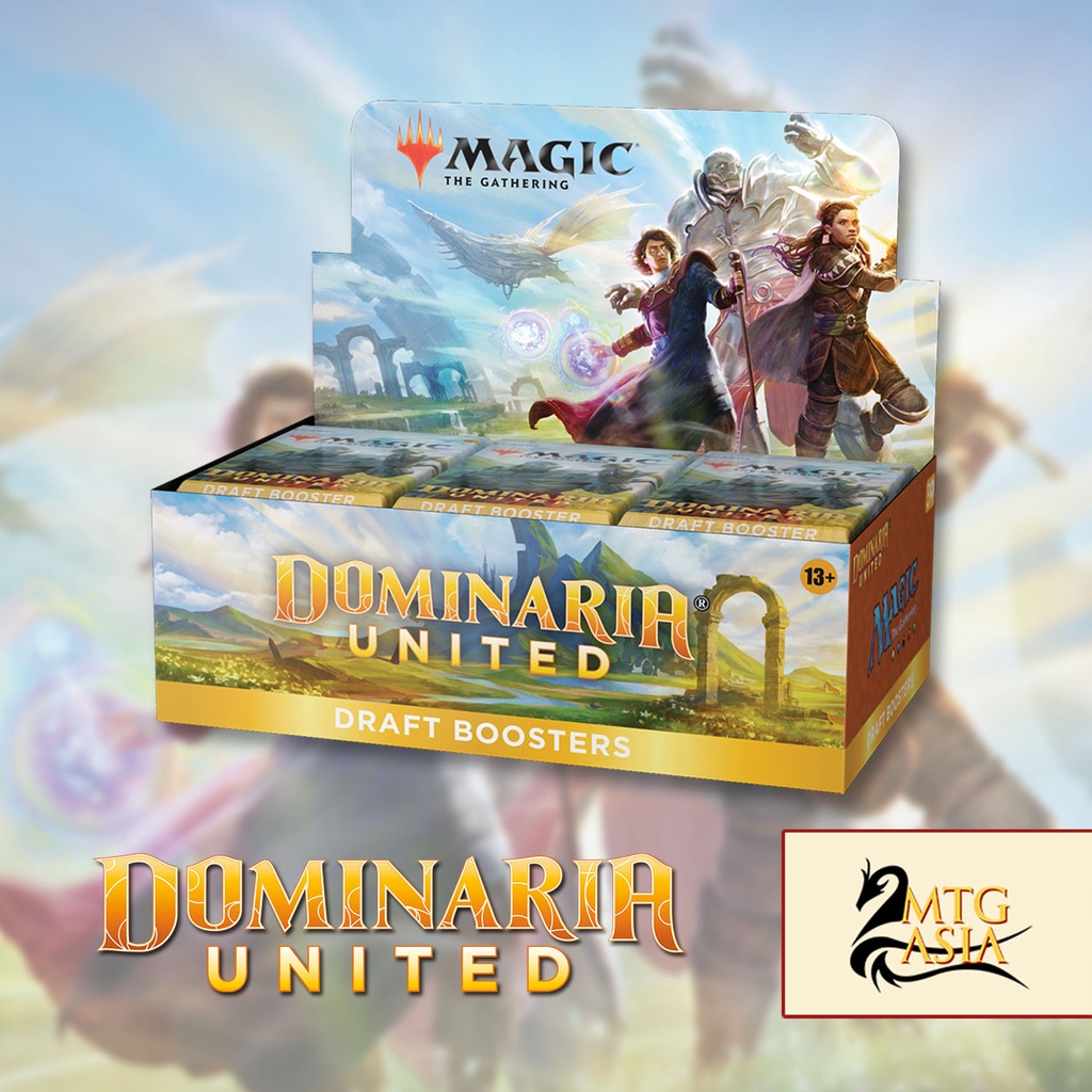 Dominaria United Draft Booster Box English Magic The Gathering MTGASIA