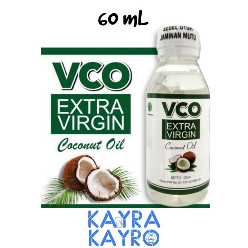 Virgin Coconut Oil (VCO) 60ml Coconut Oil Supplement & Medicine For