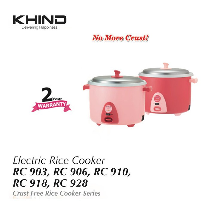 KHIND RICE COOKER 0.6 L RC906 Shopee Singapore