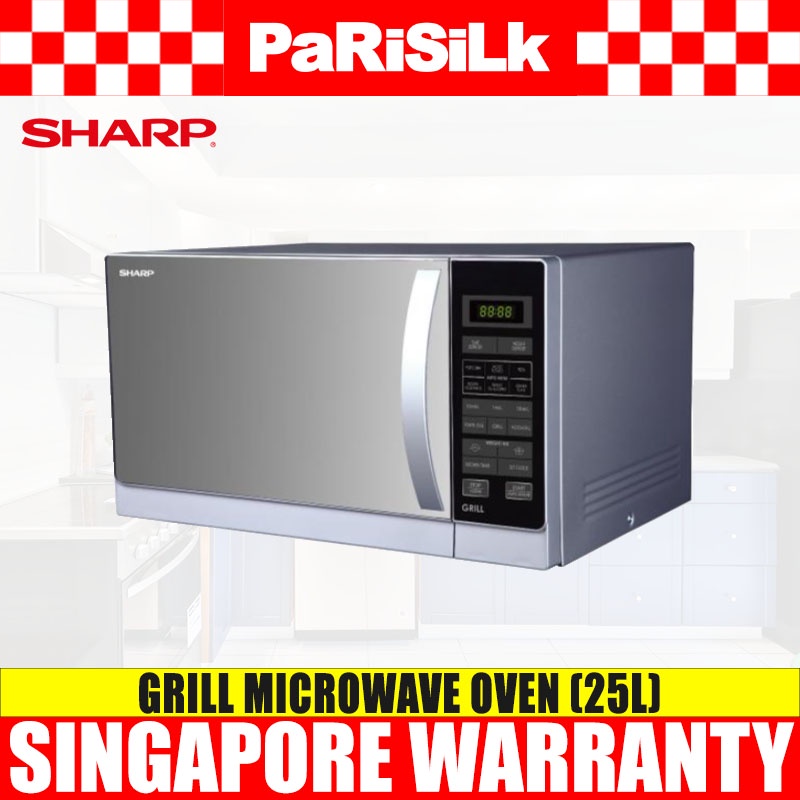 Sharp R72A1(SM)V Microwave Oven with Grill (25L) Shopee Singapore