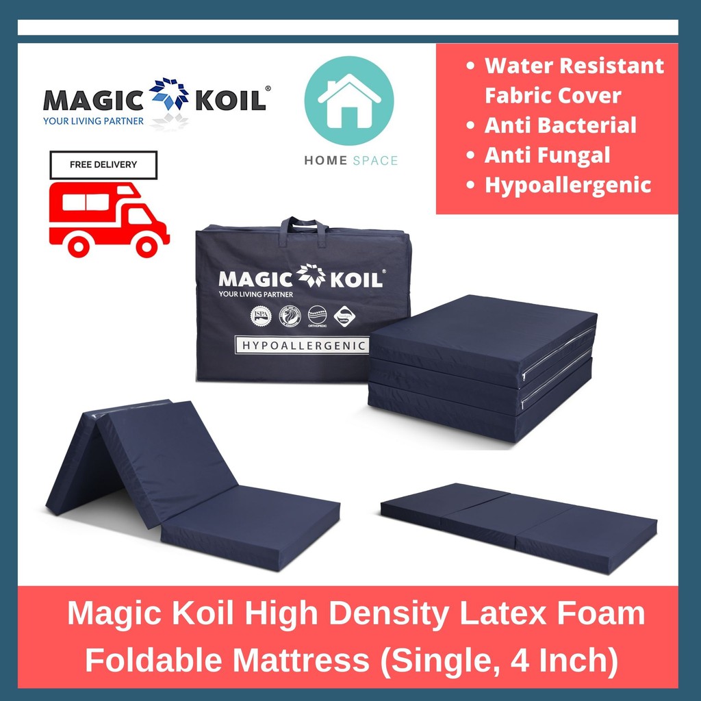 Fast Delivery! Magic Koil High Density Folding Mattress (Single 4 inch