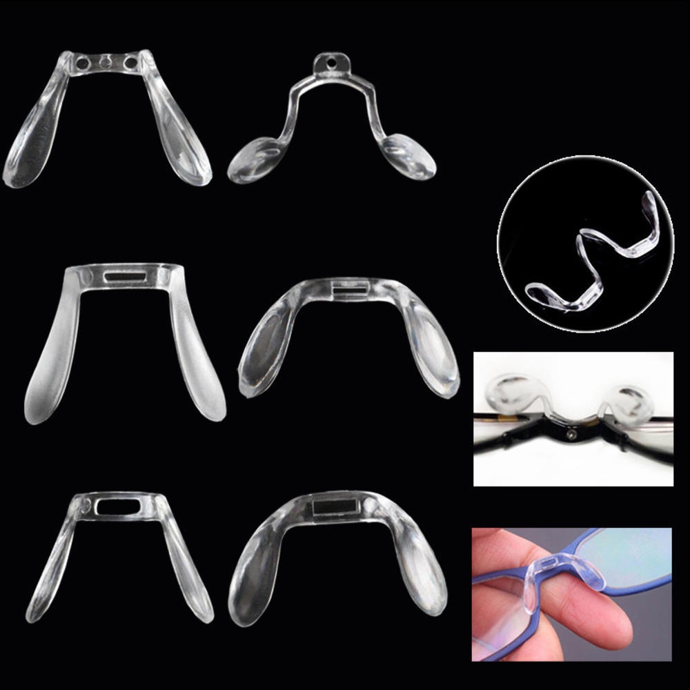 5pcs/set Silicone Anti Slip Glasses Nose Pads U Shaped Nose Pad For