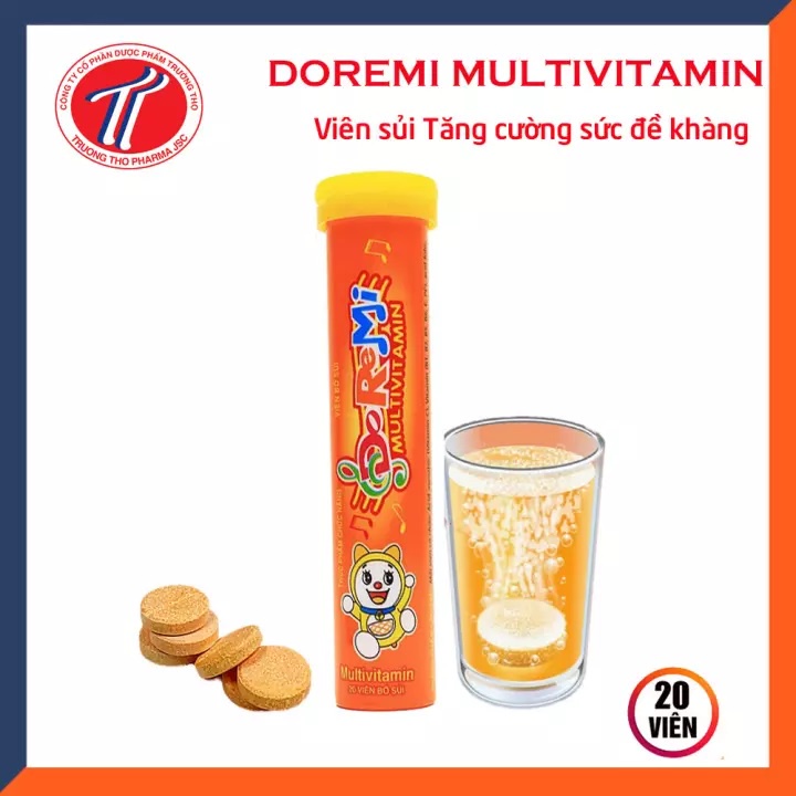 [Genuine] Doremi Multivitamin Effervescent Tablets Multivitamin