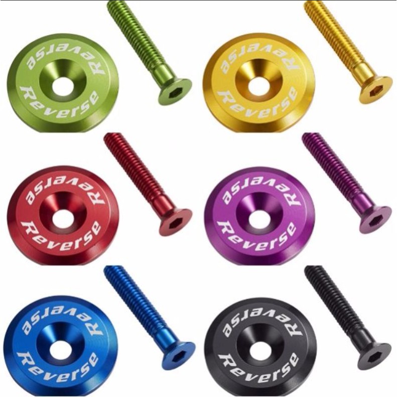 Reverse Component Ahead Caps Stem Headset Caps for Mountain Bike Road
