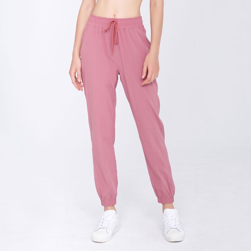 Loose Casual Sports Pants Women's Drawstring Leggings Stretch Running Dance Yoga Pants